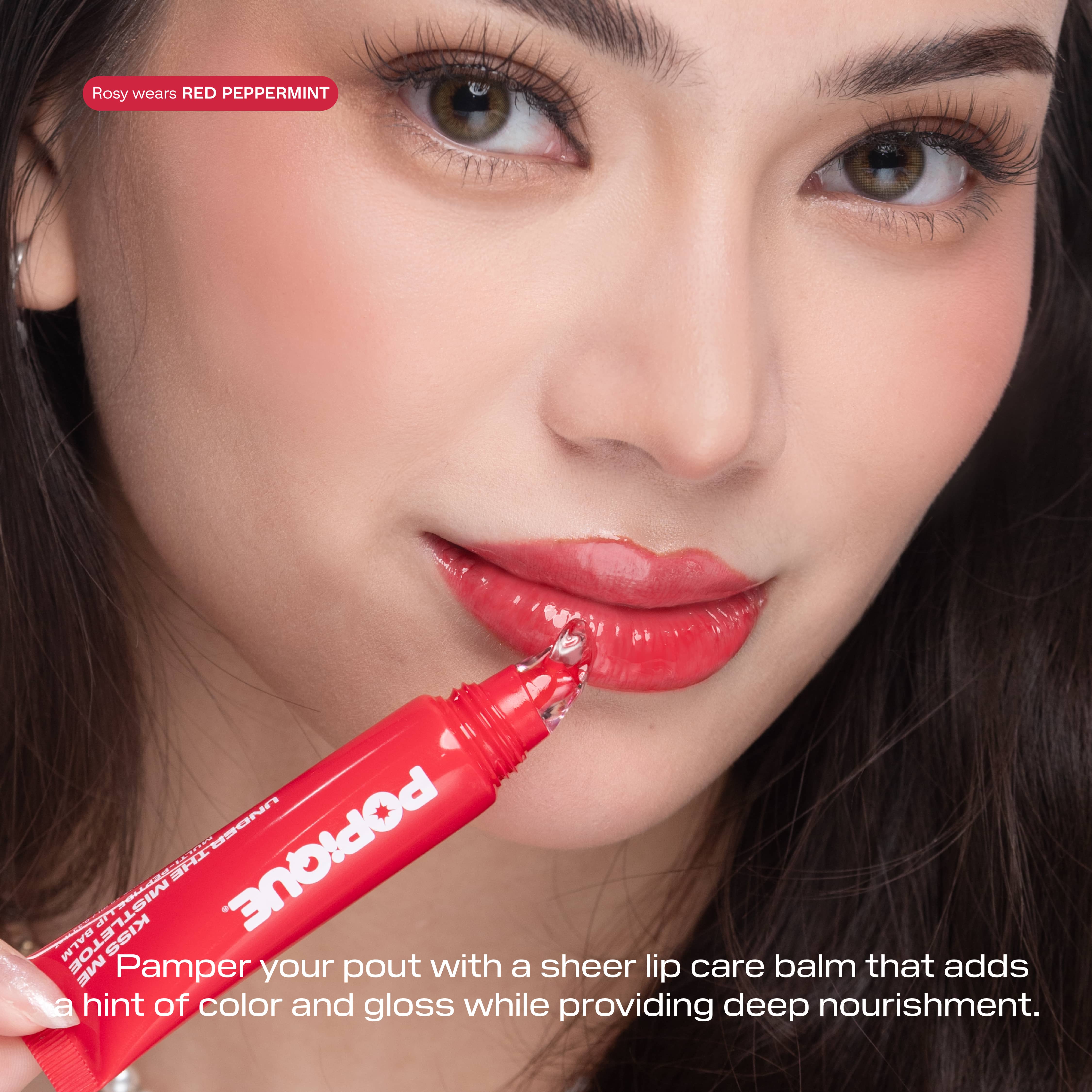 Popique Kiss Me Under the Mistletoe Multi-Peptide Lip Balm (Limited Ed