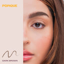 Popique On Point Brow Pencil with Clear Gel